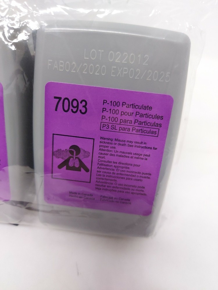 P100Particulate Filter Compatible with 7093