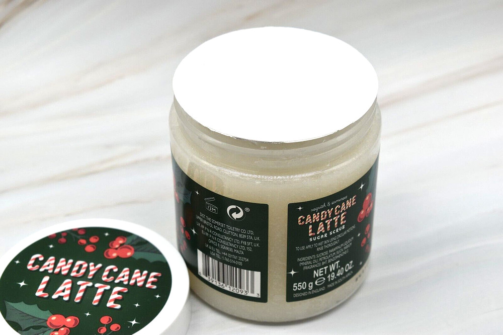 ASQUITH & SOMERSET Candy Cane Latte Sugar Scrub