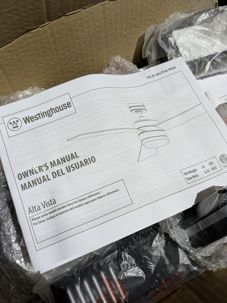 NOS Ceiling Fan Lamp Controller Computer Receiver GW-DS52RC1 Transmitter Install