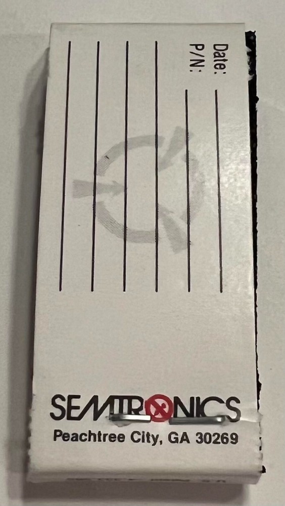 SEMTROINCS DATA INSTRUMENTS CHIPS TRIP DATA HANDLER 6304740 Version 3 40