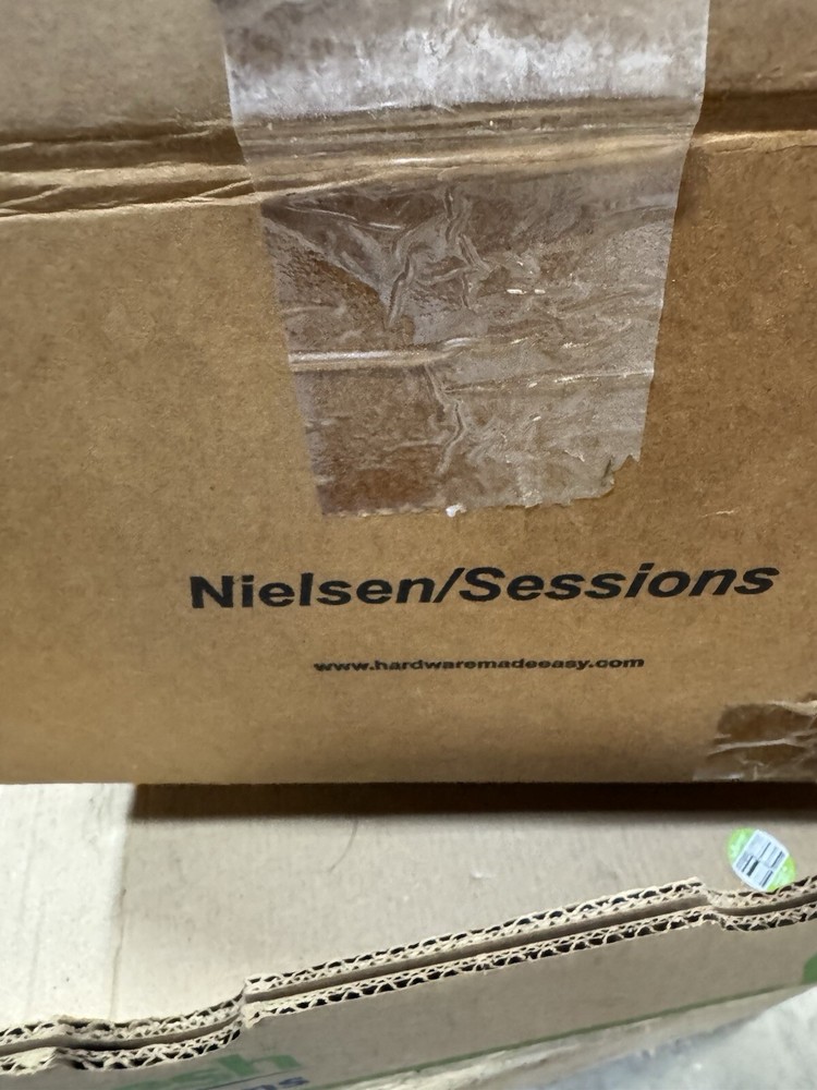 Qty 2 Nielsen/sessions BOX CARRY HANDLE 4” NOS