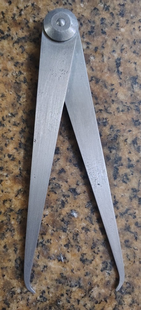 🗽 VINTAGE STARRETT ID/OD CALIPER 10"