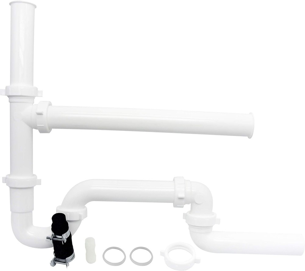 Versatile Garbage Disposal Installation Kit with Durable Polypropylene Parts