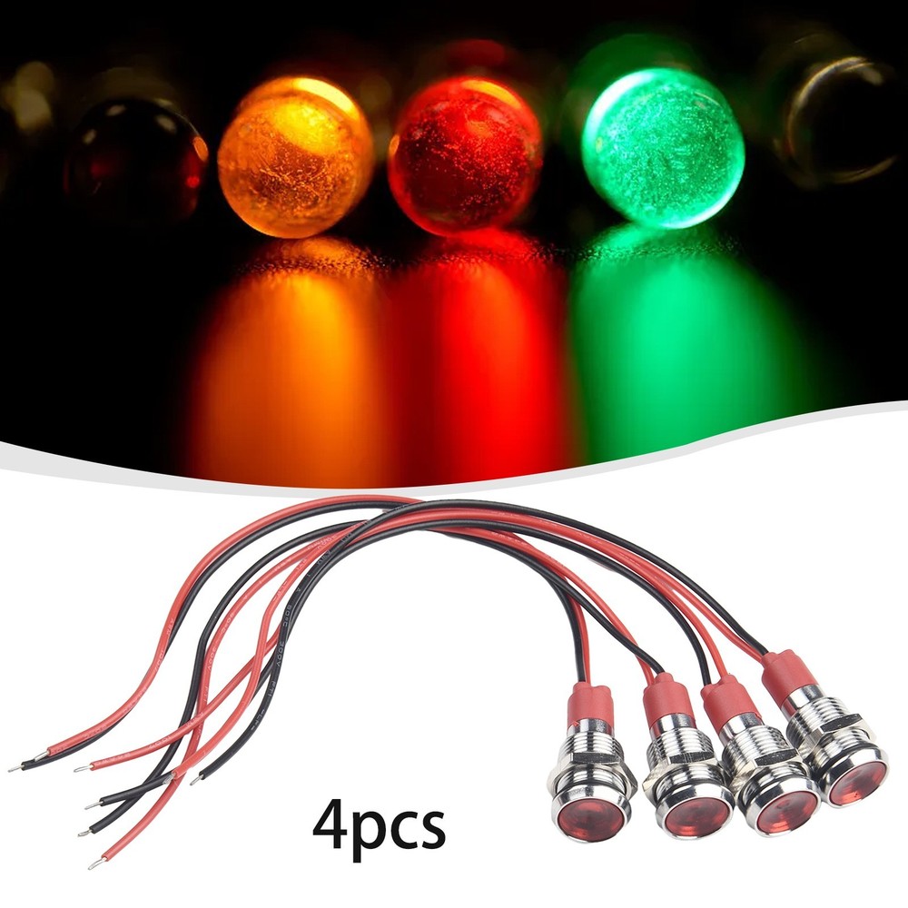 High Quality Metal LED Indicators for Electrical Systems and DIY Projects