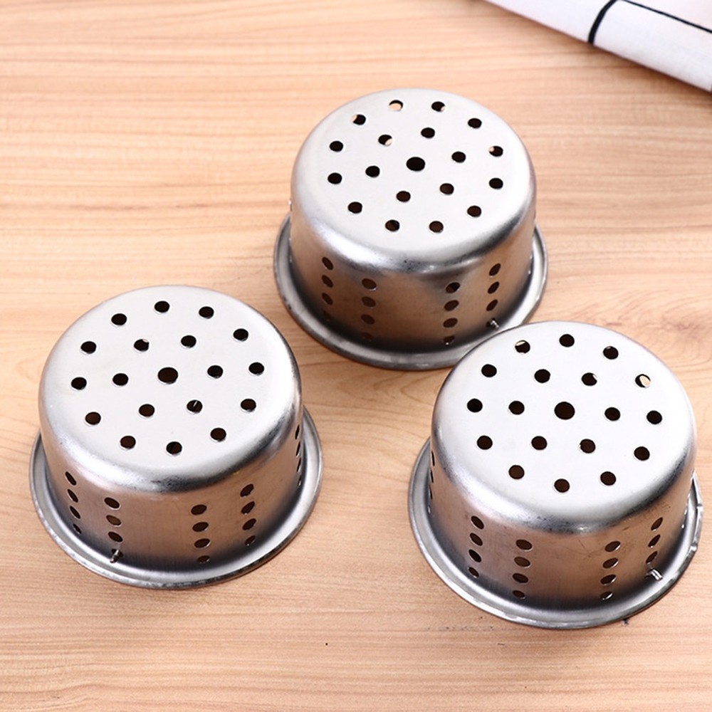 5 Pcs Kitchen Drain Strainer Sink Mesh Net Basin Filter Basket for
