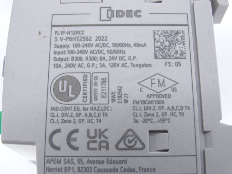 IDEC FL1F-H12RCC PLC MODULE