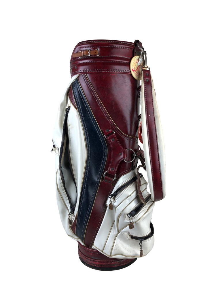 1970s Burton Red & White Golf Club Bag