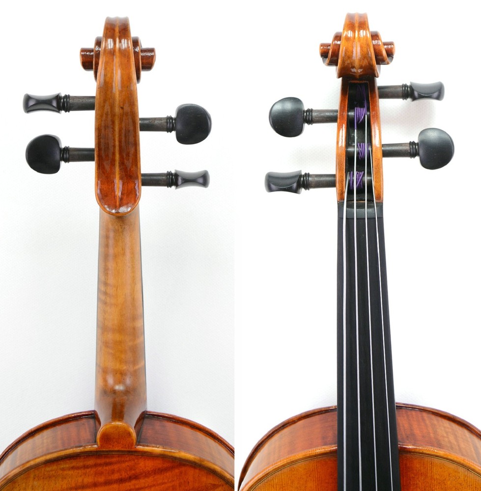 Master 15'' Viola! 1-PC BACK Master Wang's Own Work Outstanding Tone No. W19