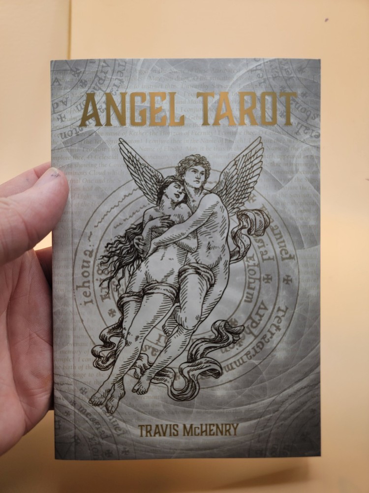 Angel Tarot Deck Travis McHenry Rockpool KABBALAH Card Deck EUC