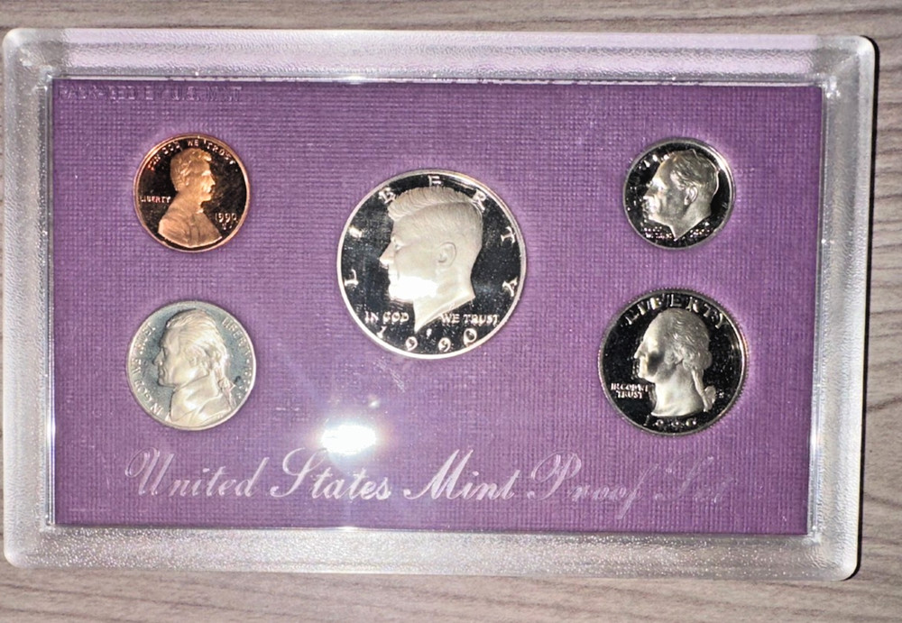 1990-S 1C-50C Proof Set (Proof)