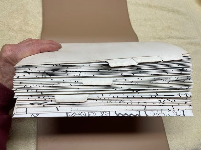 Vintage Woodworking and Scroll Saw Pattern Club Binder & 53 Patterns