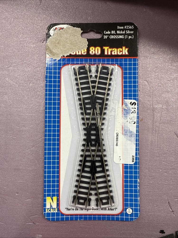 N Scale Atlas 20 Degree Diamond Code 80