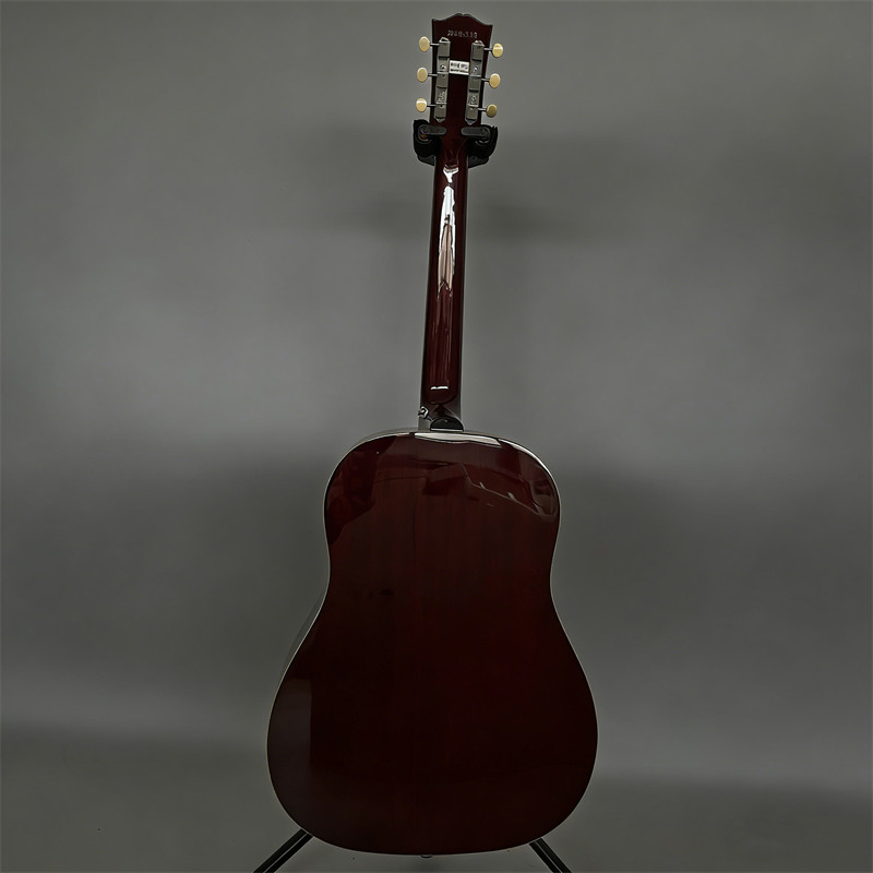 Custom J45 Electric Acoustic Guitar Solid Spruce Top Bone Nut with EQ Fast Ship