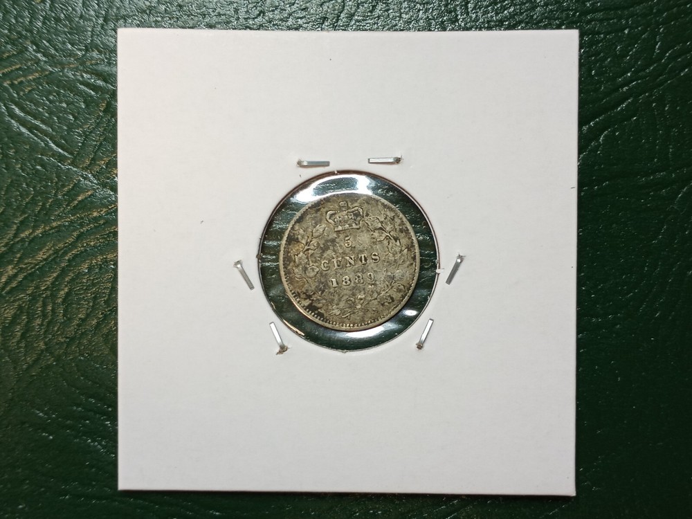 1889 Canada 5 Cents - Higher Grade