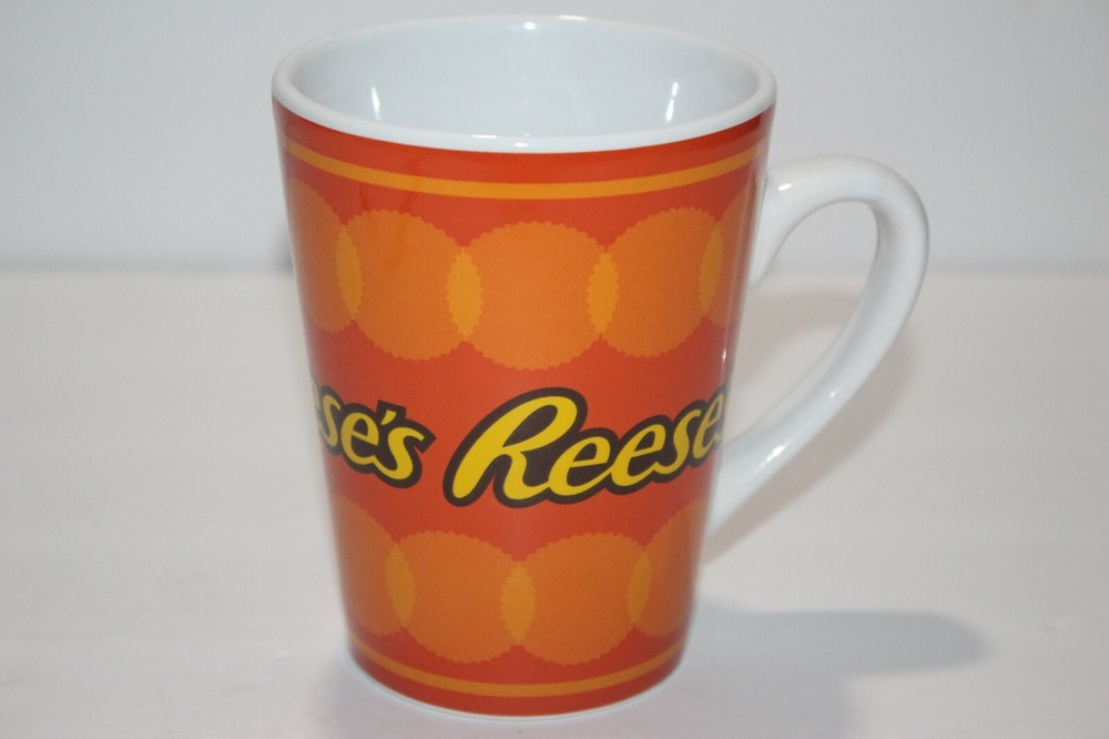 Hershey Reese's Peanut Butter Cup Ceramic Tea Coffee Mug Cup Soft Zip Cases