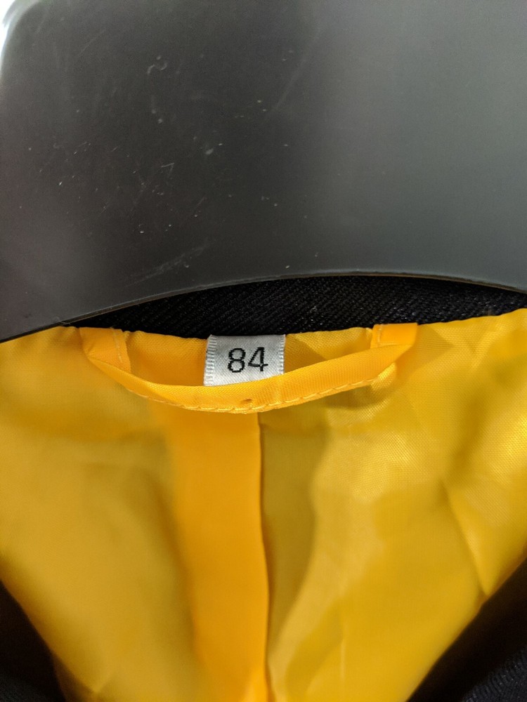 ELT Navy & Gold Show Jacket Size 12L