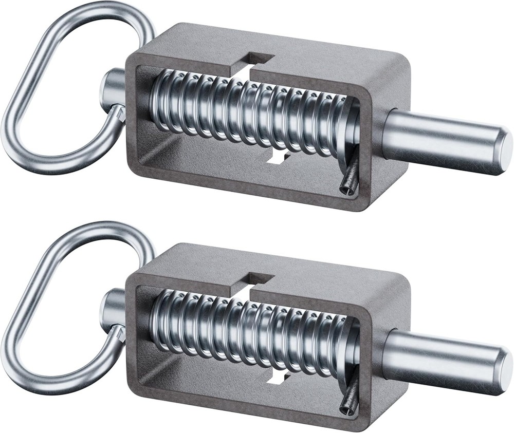 5-1/8'' Heavy Duty Trailer Gate Latch, Universal Spring Latch Assembly, Weld-On