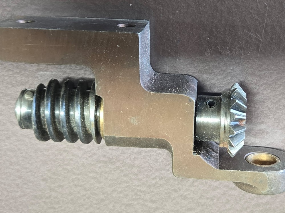 A. B. Dick Receiving Table Raise and Lower Worm Drive