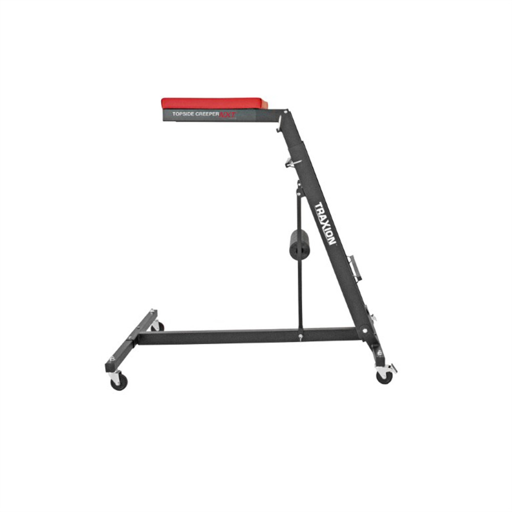 Traxion 3-200 Foldable Topside Automotive Engine Creeper, Black