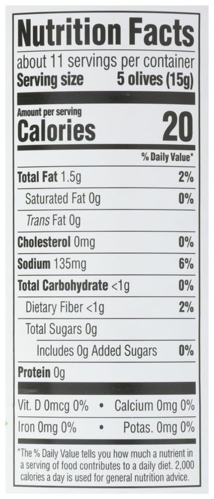 Ripe Medium Pitted Olives, 6 Ounce