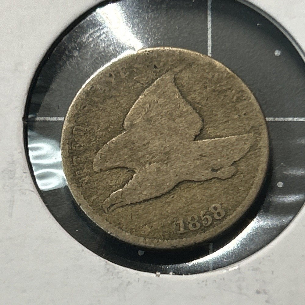 1858 Flying Eagle Cent Copper Coin Great Coin