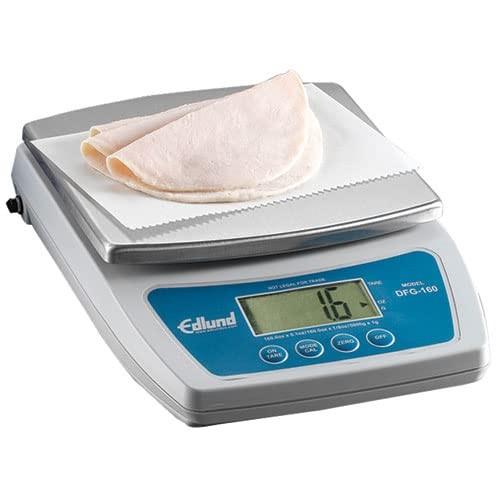 Edlund DFG-160 Digital Portion Control Scale, 10 lb, Silver