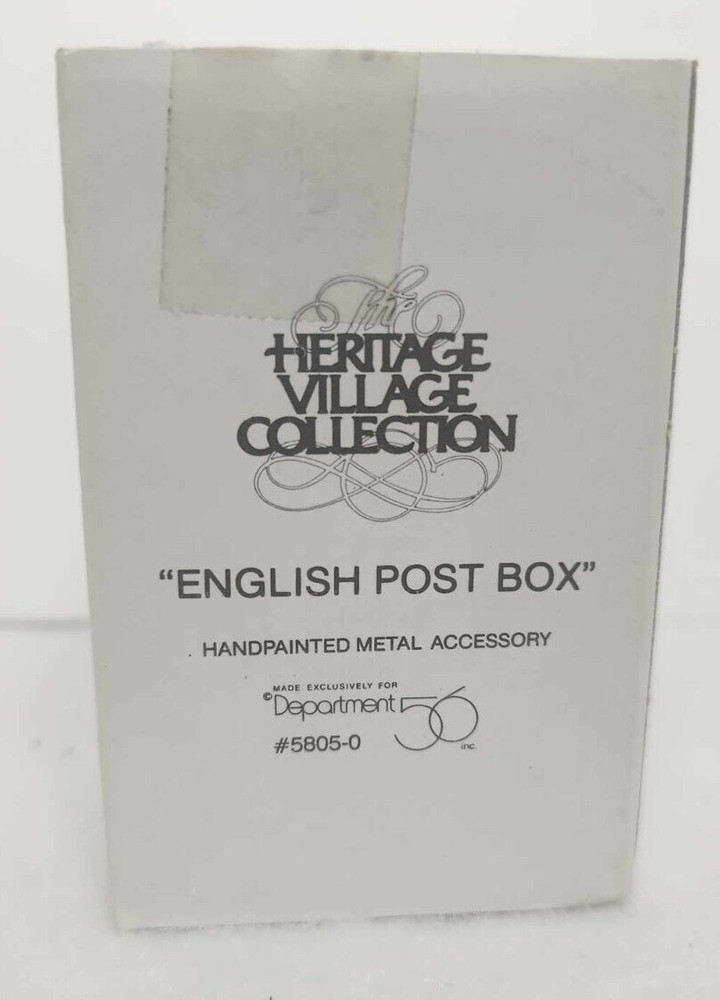 English Post Box - Department 56 - 5805-0