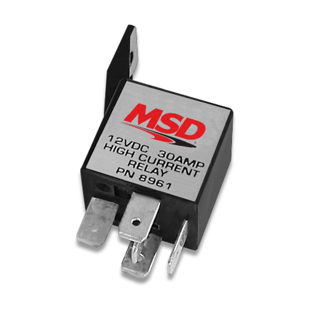 MSD 8961 High Current Relays;Single-Pole;Single-Throw;30 Amp/12 VDC