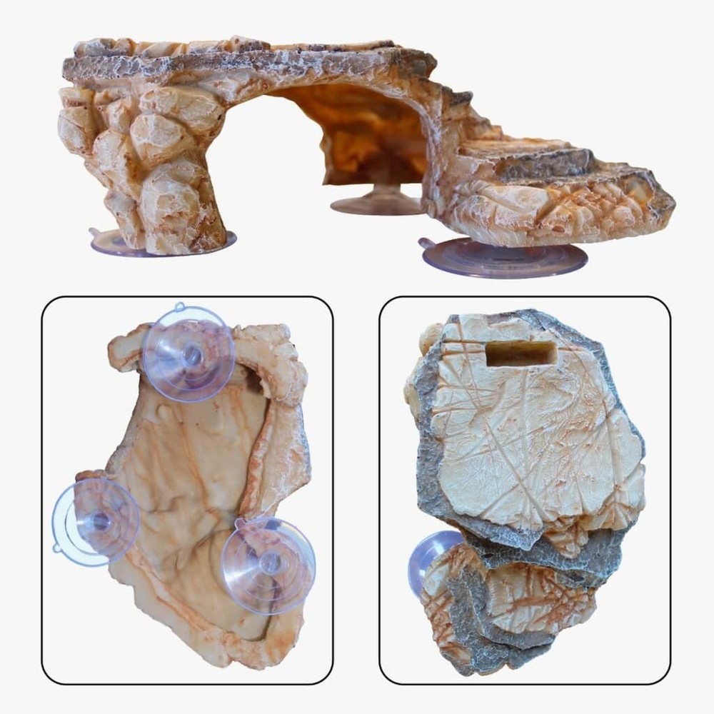 Turtle Basking Platform with 3 Suction Cups - Large Turtle Basking Platform -...