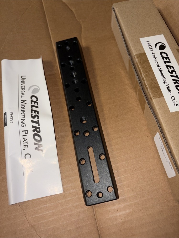 Celestron CG-5 Universal Mounting Plate # 94213