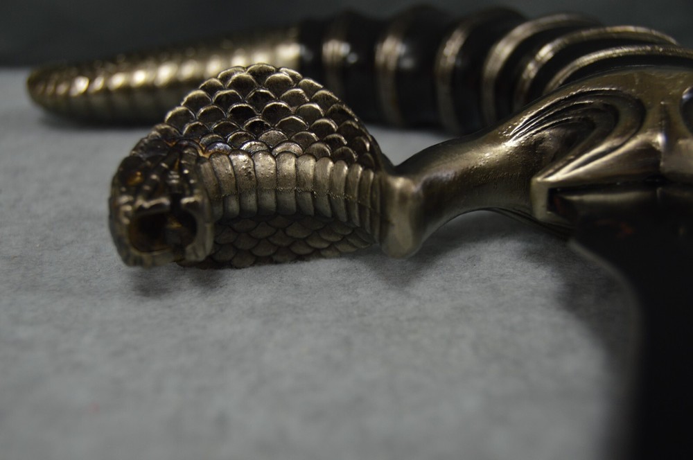 Double Snake Head Scorpion Tail Decorative Dagger