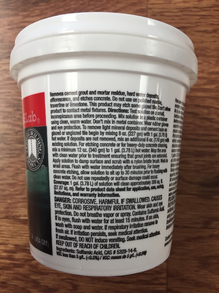 Sulfamic Acid Crystals 1lb.