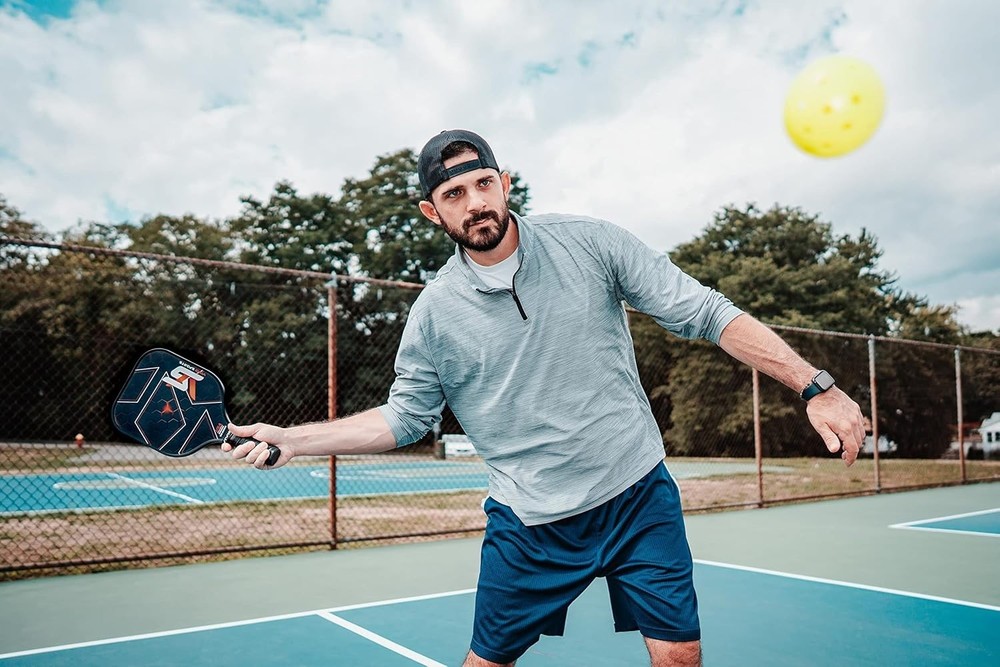 Graphite Pickleball Paddle Polymer Honeycomb Core | Duffle Bag | Indoor