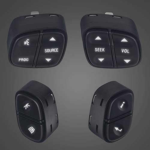 Steering Wheel Control Switch Button Compatible with Chevy Silverado Tahoe GMC