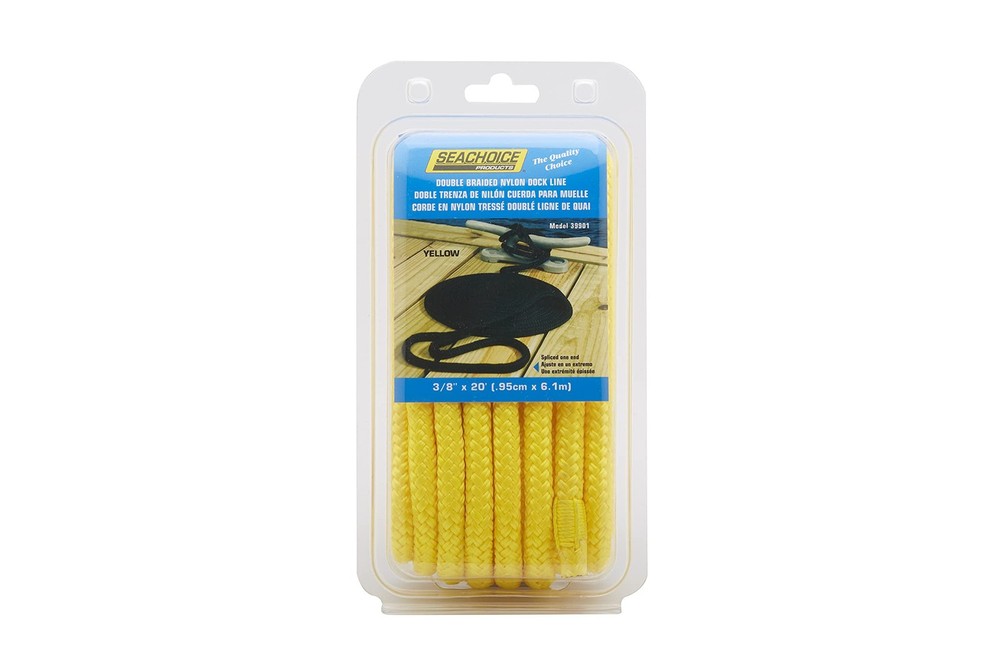 Seachoice 39901 Double Braid Nylon Dock Line
