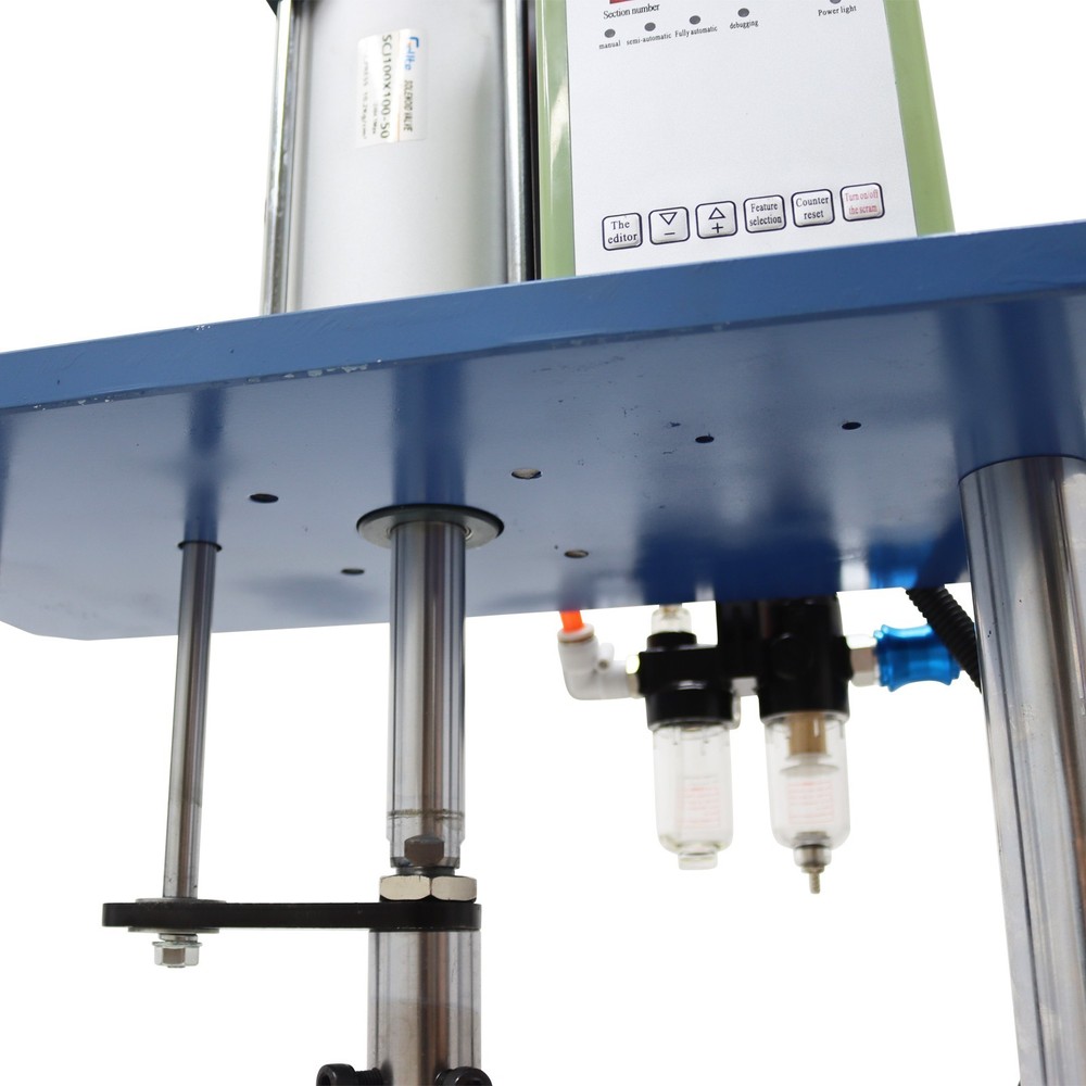 1102lb Pneumatic Punch Machine Compressed Air Punch Press w/Controller 2 Columns