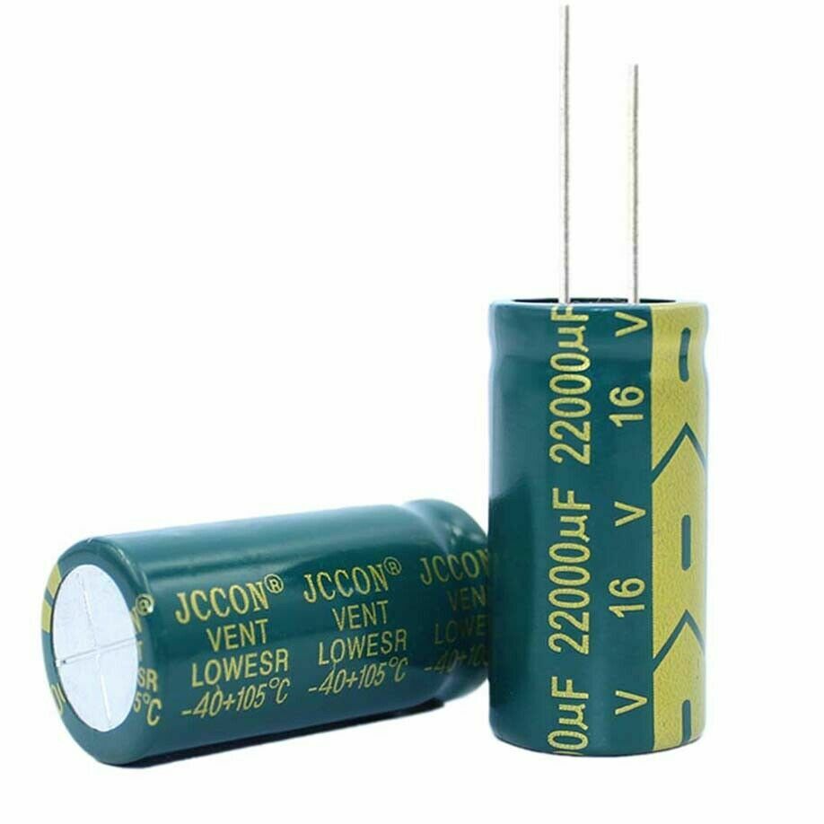 High Frequency LOW ESR Radial Electrolytic Capacitor Various Value/Voltages 105C