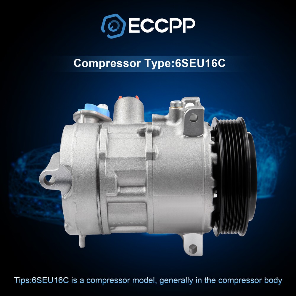AC Compressor For 2009-2016 Jeep Compass 2009 2010-2012 Dodge Caliber 55111610AB