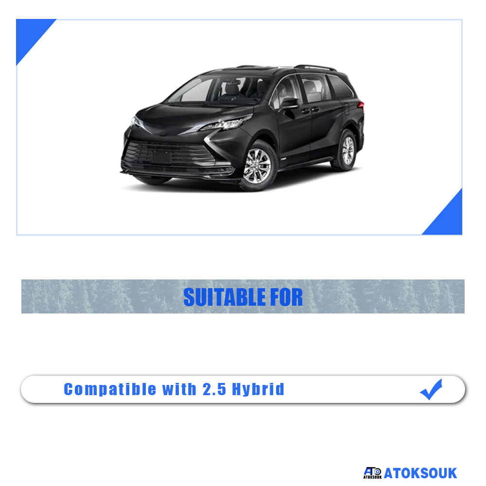 Thick Engine Splash Shield For Toyota Sienna 2021-2024 Front Engine Guard