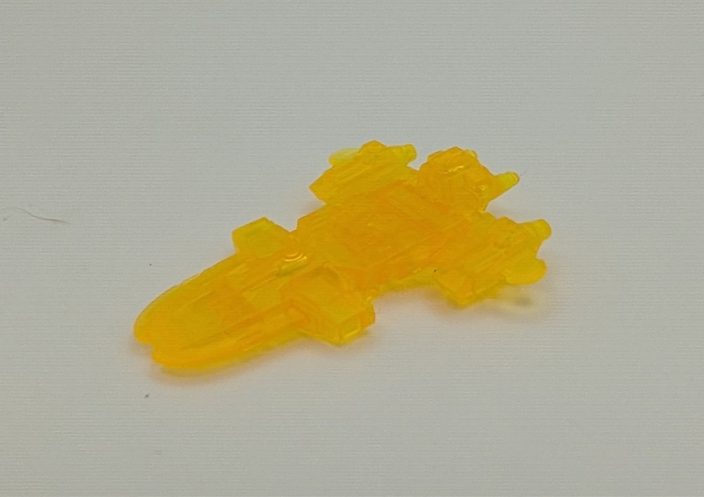 Blokees Transformers Unicron Head w/ Autobot Shuttle Translucent Clear Model Kit