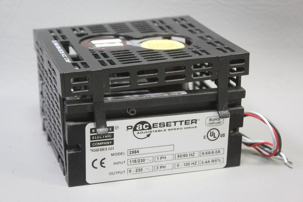 BODINE PACE SETTER ADJUSTABLE SPEED RIVE P/N: 2984