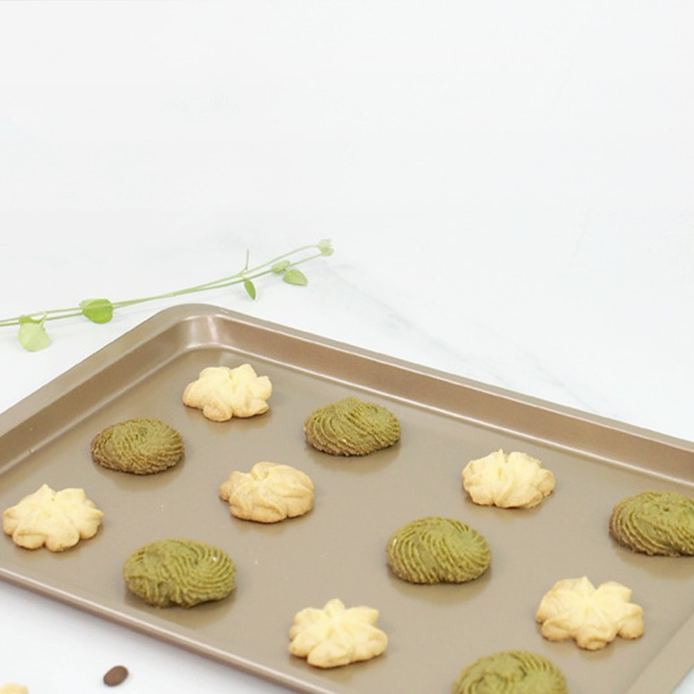 Nonstick Carbon Steel 14.5 Inch Rectangular Baking Pan Cake Mold Bakeware