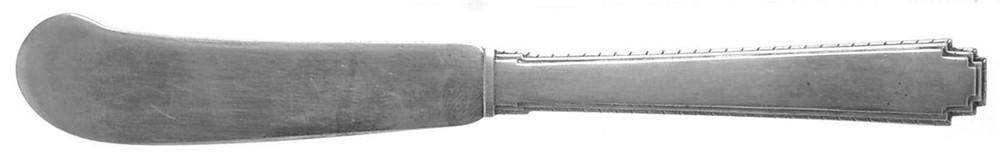 Wallace Silver Rhythm  Flat Handle Butter Spreader 761532