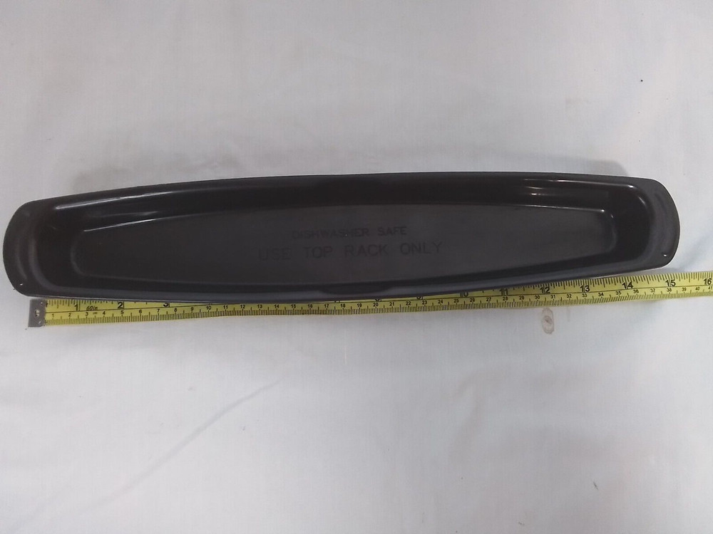 George Foreman Grill TSK-2607 Replacement 15" Black Drip Tray Grease Catcher