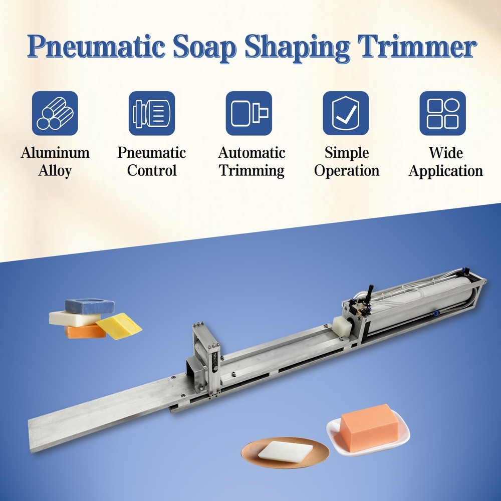 Pneumatic Soap Shaping Machine Adjustable Trimming Machine Different Shapes