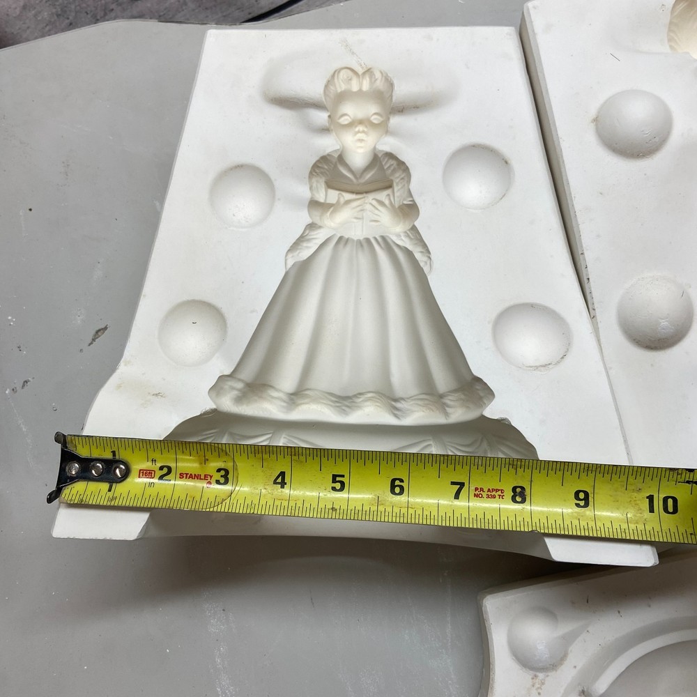 Ceramic Slip Casting Mold Singing Angel Caroler Atlantic #A15
