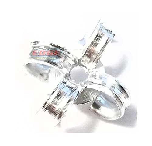 Grey 3/16" Aluminum Pop Rivets Large Head Exploding Banana Peel Fasteners