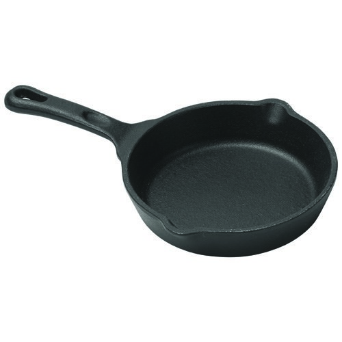 Winco CAST5 7 1/4 oz Fireiron™ Mini Cast Iron Skillet