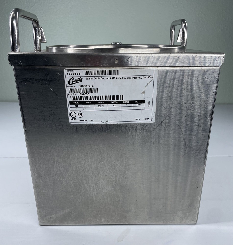 Wilbur Curtis - GEM-3 - 1.5 Gallon Shuttle Read
