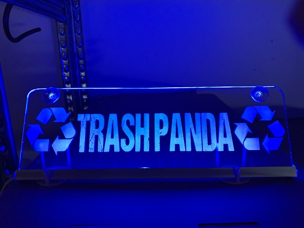 Name Plates Truck Lorry Interior Engraved App,USB and Remote Control